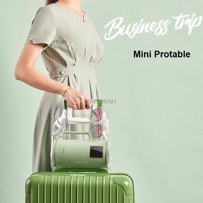 400ml Protable Soybean Milk Machine Cytoderm Breaking Machine Filter-Free Automatic Heating Soybean Milk Multifunction Blender