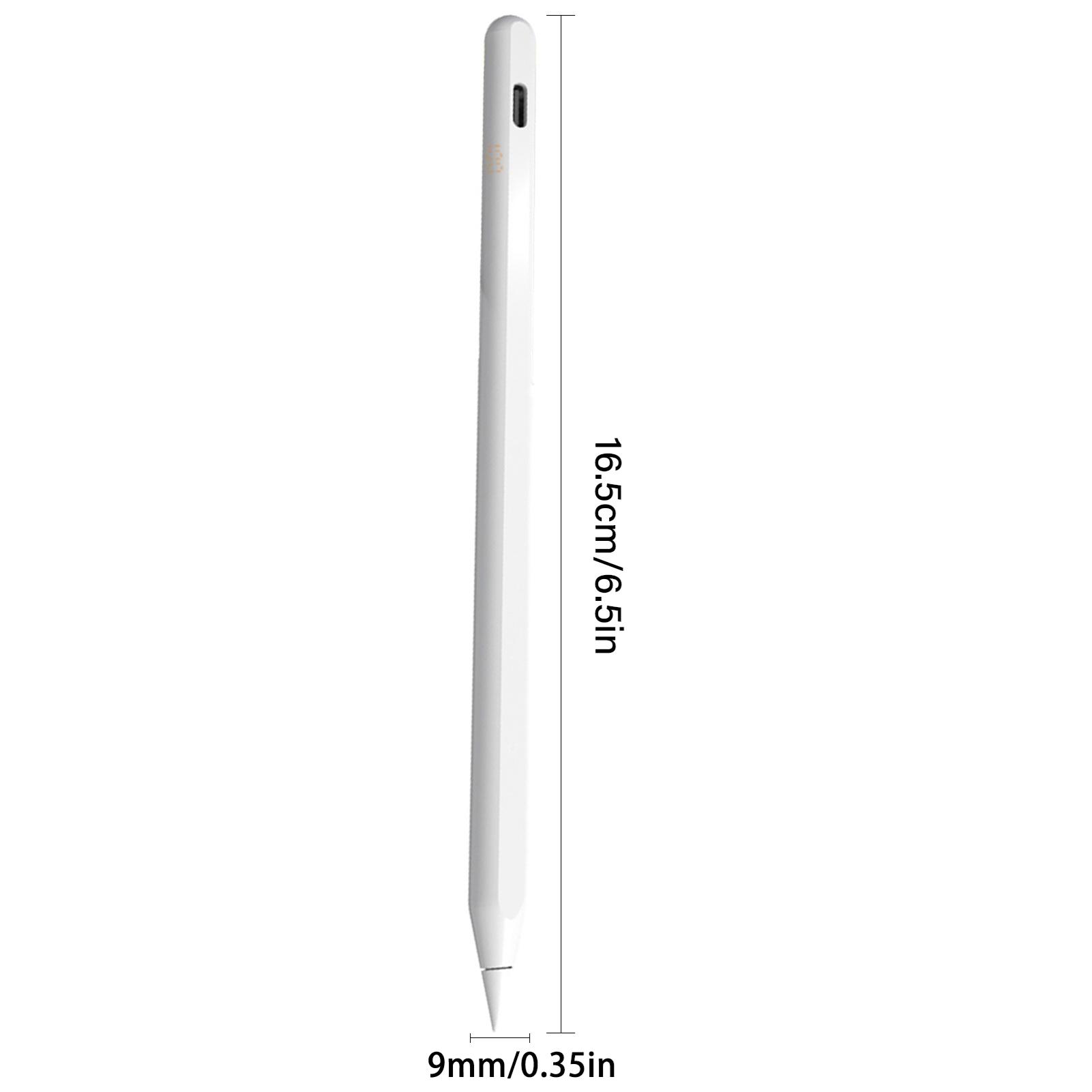 

Tablet Stylus Pencil Digital Power Display Tilt Pressure Sensing Full Screen Anti Mistouch Handheld Capacitive Touch белый