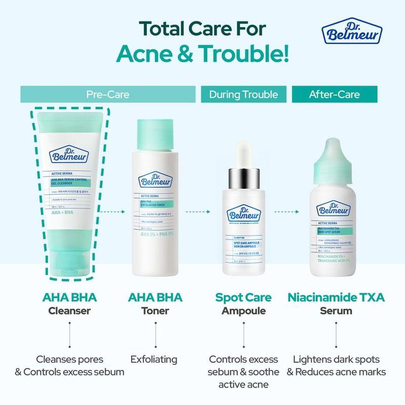 THE FACE SHOP - Dr. Belmeur AHA PHA Sebum Control Gel Cleanser