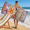 Name Custom the Flintstones Print Beach Towel, Large Soft Quick Dry Towel for Beach Camping Swimming