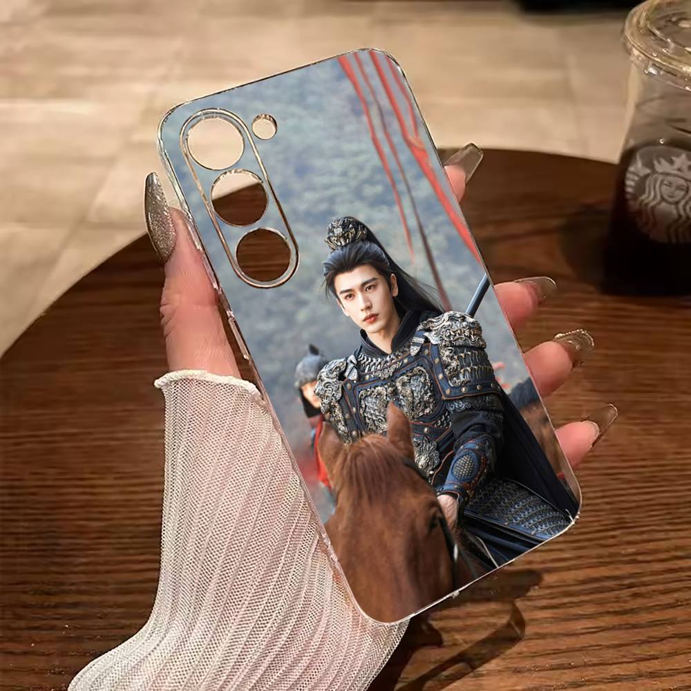 Zhang Linghe & Tian Xiwei Clear Soft Silicone Phone Case for Samsung Galaxy A71, A70, A52, A51, A40, A30