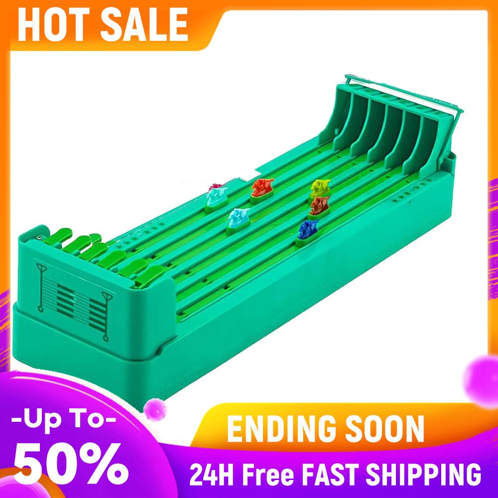 

Tabletop Horse Race Game with 6 Horse Classic Horse Racing Board Game Hand Eye Coordination for Family Game China Mainland