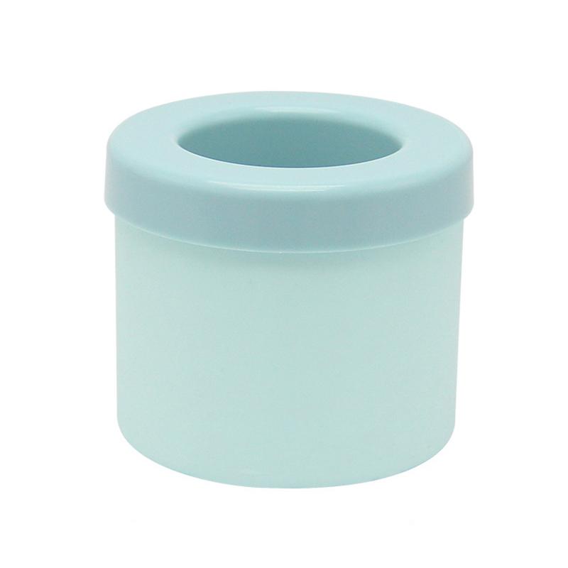 

Silicone Ice Bucket Cup Mold Ice Cubes Tray Food Grade Quickly Freeze Ice Maker Box Summer Frozen Drink Maker for Whiskey Beer синий