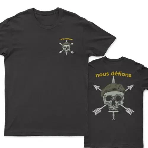 Nous Defions SFGA 5TH Special Forces Group TShirt 100 Cotton ONeck Short Sleeve Summer Casual Unisexs Tshirt Streetwear S