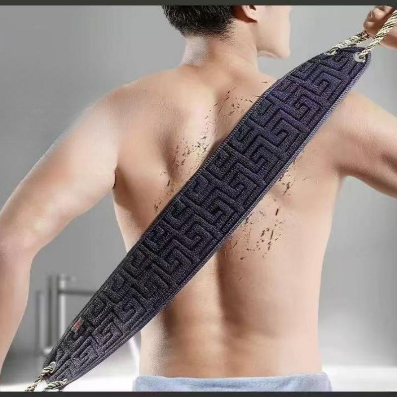 Mud Bath Towel, Upgraded and Reinforced Double Rope Type, Dual-purpose Strong Decontamination, Men's Special Bath Towel