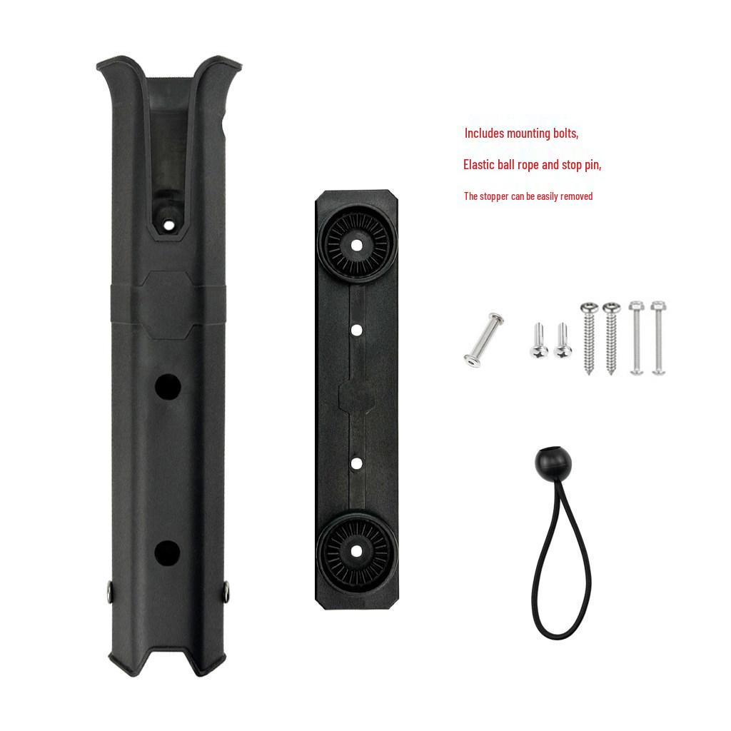 Hole-Free Marine Single Fishing Rod Holder Tube for Motorcycle, Boat, Yacht, & Fishing Box