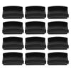 12 Pieces Hat Rack Hat Holder Organizer For Wall Hats Hanger Adhesive Hat Hooks Baseball Cap Display Rack