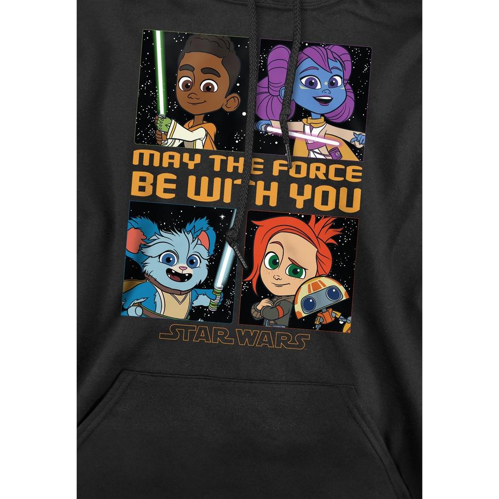 STAR WARS Mens Young Jedi Adventure Among The Stars Hoodie