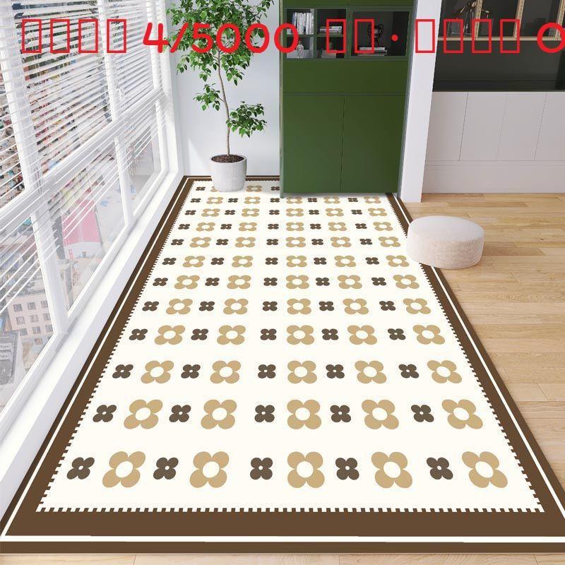 Balkonbodenmatte PVC Küche Wasserdicht Waschbar Rutschfeste Oberfläche Verwendung Zuhause