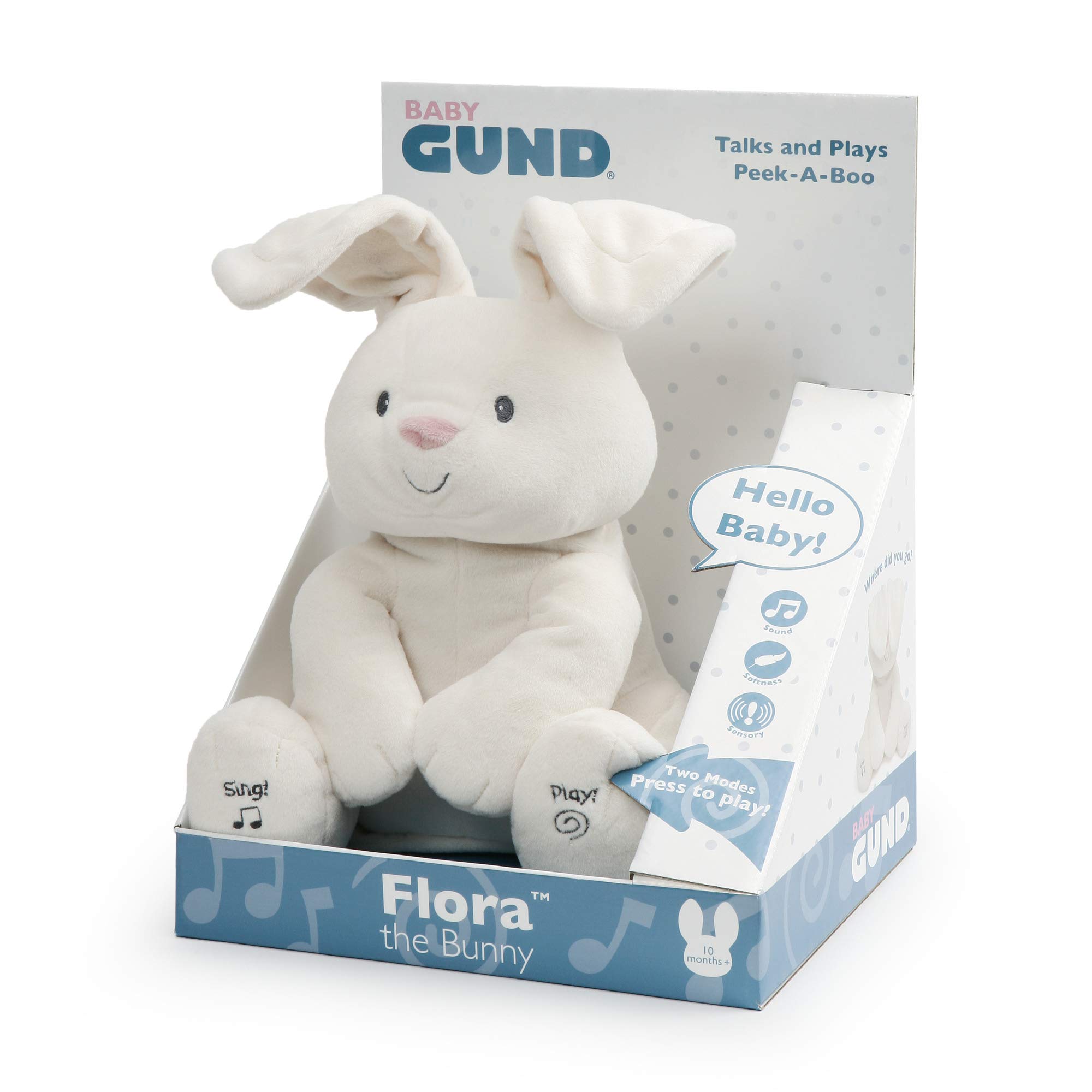 

GUND Flora Bunny 6052939 білий