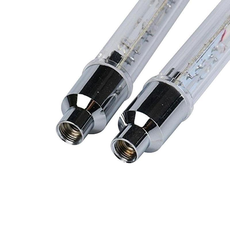 Mountain Bike Willow Leaf Lights Colorful Silicone Lights S-shaped Wind and Fire Wheel Outdoor Cycling Warning Light