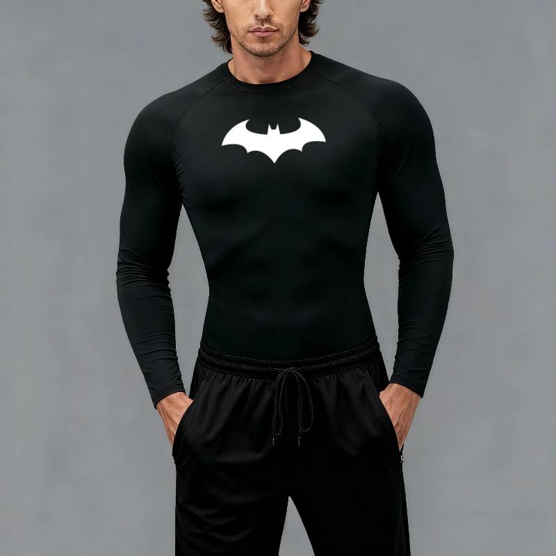 MMA Men Compression Running T-shirt Fitness Tight Long Sleeve Sport Shirts Training Jogging Tops Gym Sportswear Dry Fit Rashgard