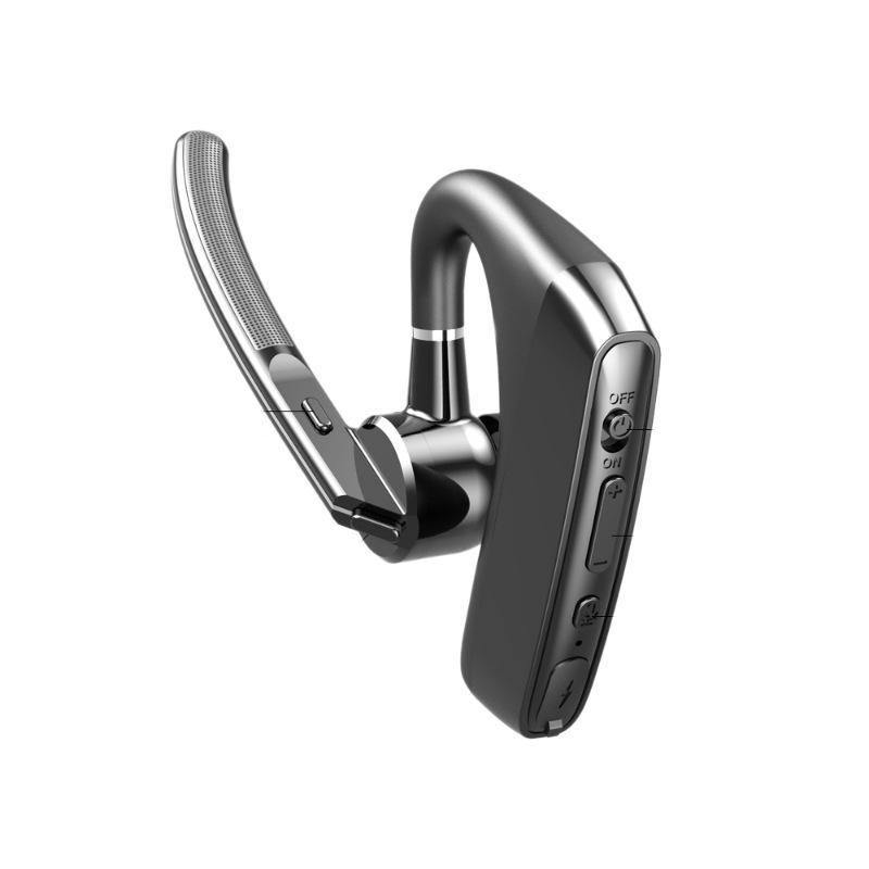 DBS Smart Noise-Canceling Single Ear-Hook Headphones for Truck Drivers: AI-Enhanced Calls, HD Audio, Long Standby.