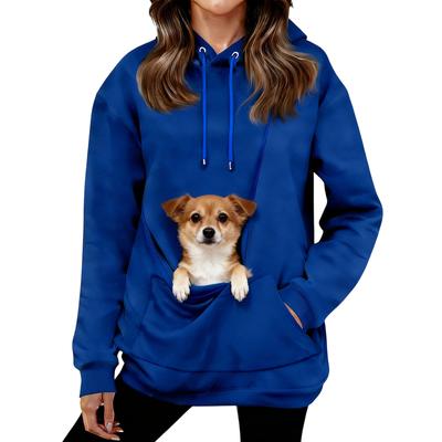 Women's Fashion Daily  Casual  Hoodie Long Sleeve Top