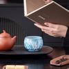 Creative Ceramic Petal Tea Cup - Perfect for Personal Kung Fu Tea Tasting