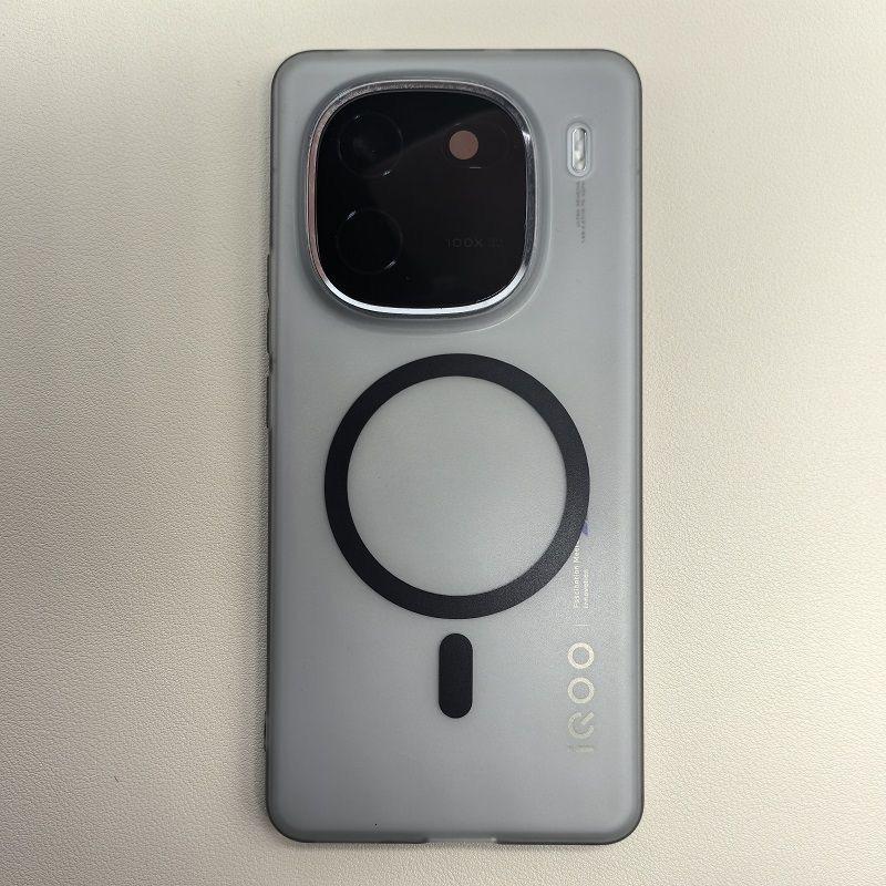 Magnetic Case For IQOO 15 Case For MagSafe Matte Transparent Soft Silicone Cover For Vivo Iqoo15 5G Protection Shell Bumper