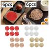 Fashionable Reusable Drink Coasters Round PVC Cup Mats for Coffee Table Protection and Living Room Decor
