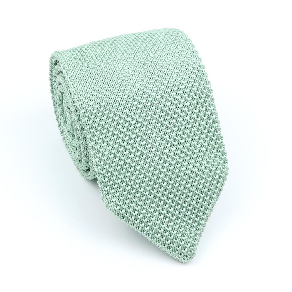 Bunte Herrenstrickkrawatte Einfarbige Krawatte Schmal 7CM Strick Warm Hals Geschenke Für Männer Gewebt Designer Alltagsaccessoires Für