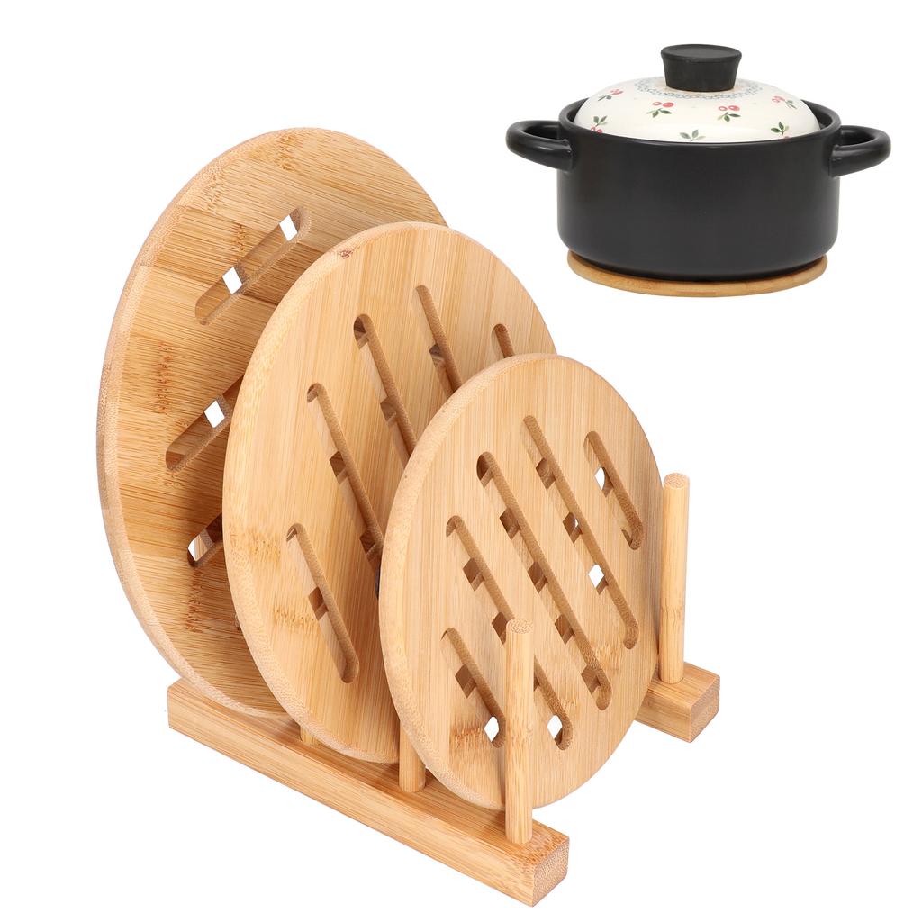 Tovaglietta da Tavola Sottopentola Caldo Tazza Piatto Portapiatti Supporto Resistente al Calore Tovaglietta Decorazione Cucina Rotonda