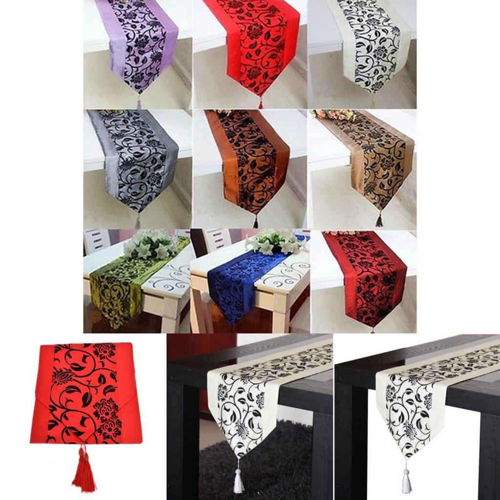 Tischläufer Essen Hochzeit Party Deko Bankett Dekorationen Tischdecke 12 78" X
