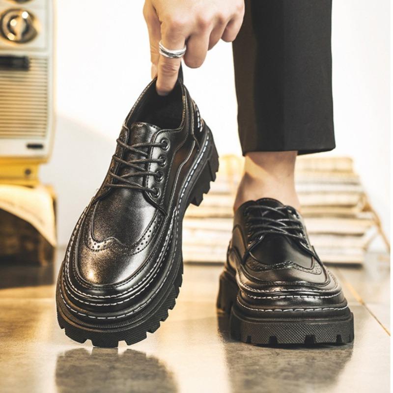 Schuhe für Herren Mode Hohe Qualität Leder Herrenschuhe Business Leichter Luxus High-End Retro Werkzeugbau Herrenschuhe Zapatillas Hombre