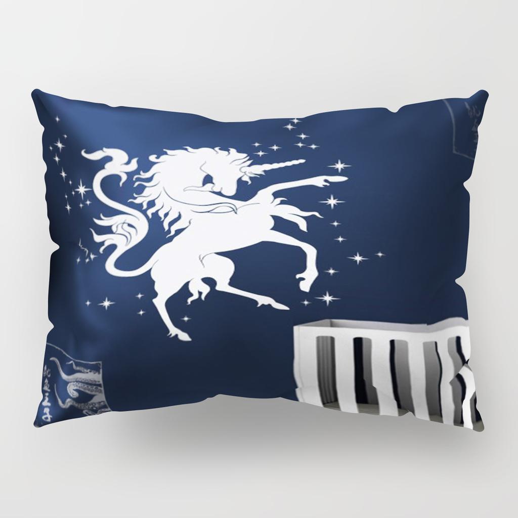 50*30cm Cute Unique Unicorn Long Pillow Cover