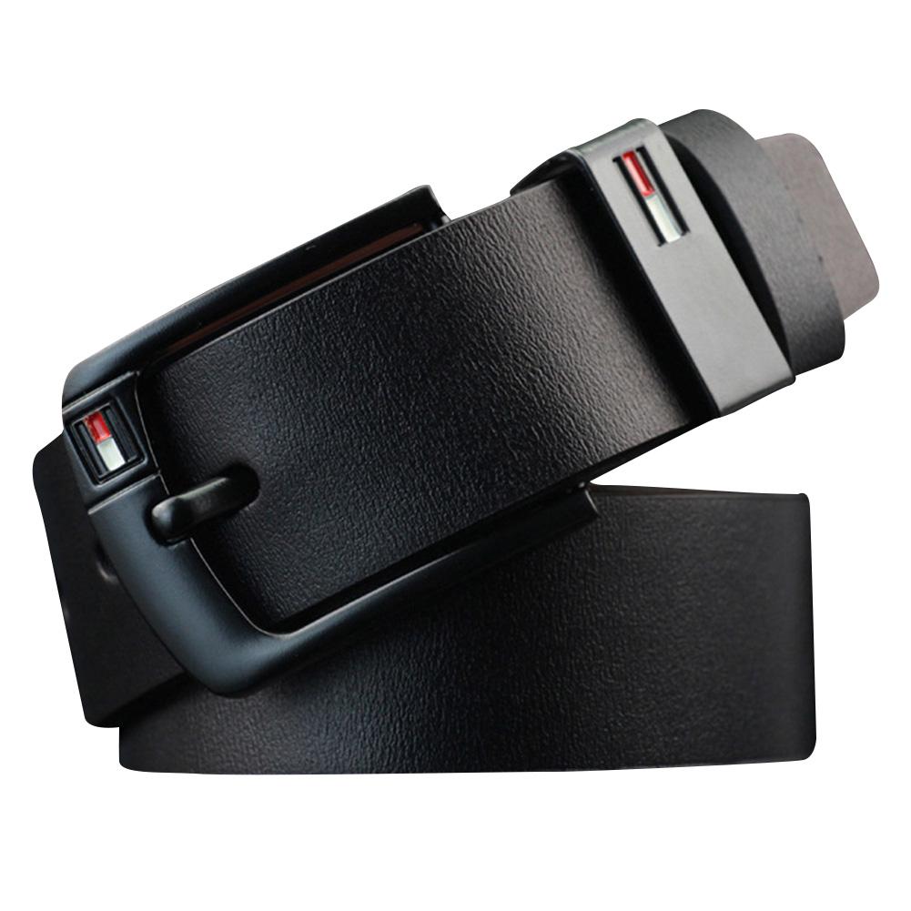 Men's Casual Wide Belts Waistband Vintage Pin Buckle Leather Belt