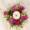 Eukalyptus Kranz Künstliche Blumen Girlande Bastelprojekte Eleganter Stil Natürliche Ästhetik Künstliche Blumen Kerzen Girlande 25cm