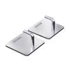 20PCS Rustproof Stainless Steel Hook Strong Adhesive Strong Adhesive Hook  Kitchen Use