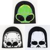 Alien Skeleton Knit Hat With Glowin Thed Ark Effect For Halloween And Winter Warmth