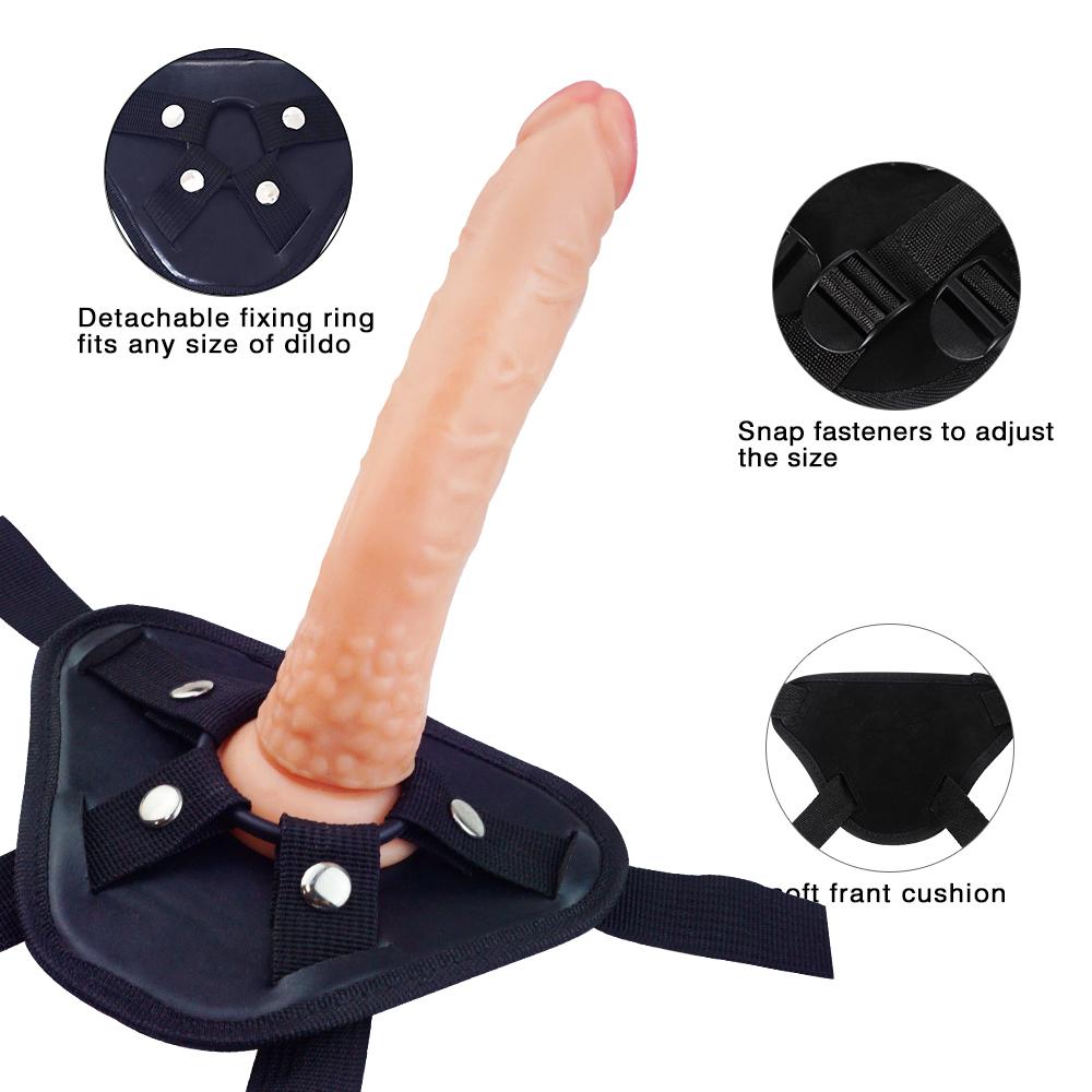Harness Modi 18cm 12cm 15cm Strap On Dildo Realistic Strapon Pants Sex Toys For Woman Lesbian Couples