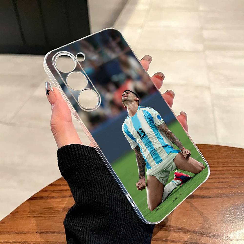 C-Cristian Romero Phone Case For SamsungA10,12,20,21S,30,31,40,50,51,52,70,71 Transparent Cover