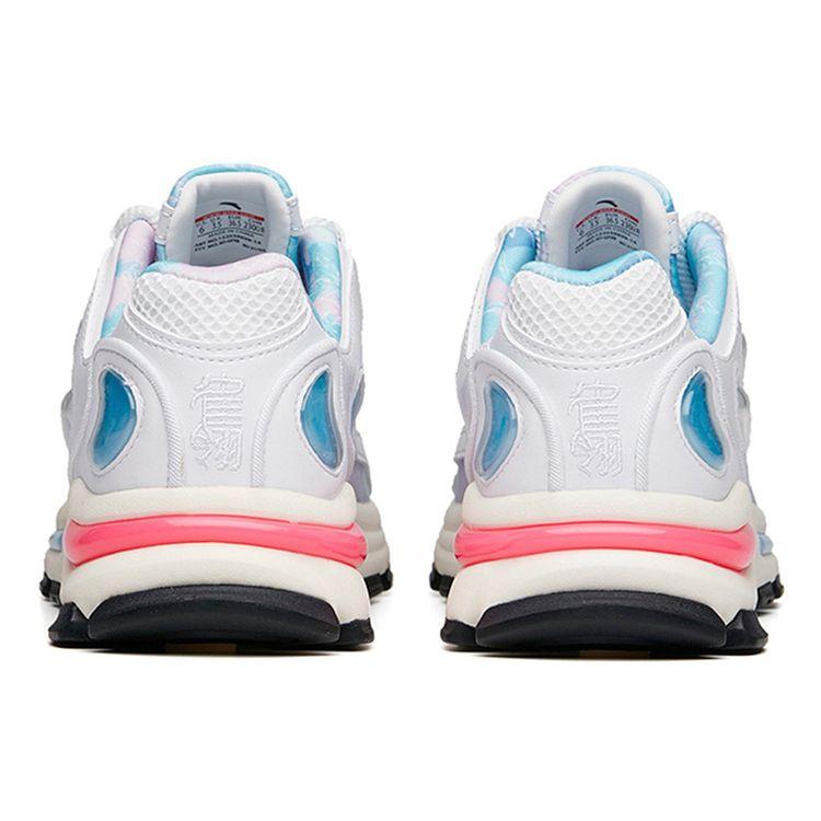 Anta Fashion Trend Low-Top Dad Shoes Women sneakers White Blue Purple 122038899-14