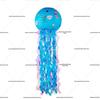 Creative Seven-Color Jellyfish Lanterns - DIY Mermaid Paper Lanterns for Kindergarten Birthday Party Decorations