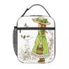 Sarah Kay Girl Insulated Lunch Bag for Women Kids Portable Food Boxes Thermal Lunch Box Tote