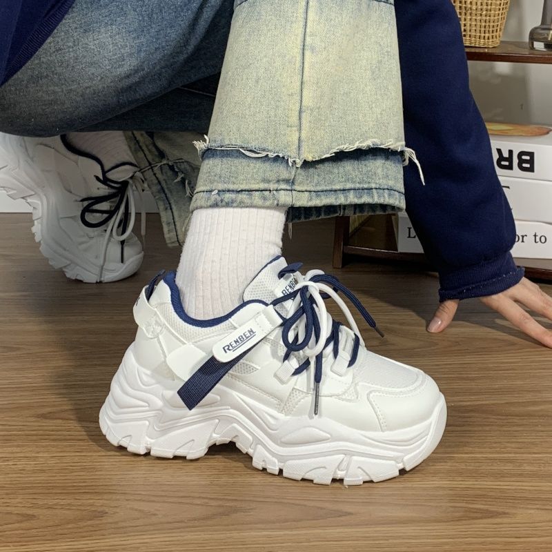 Platform dad shoes breathable mesh ultra-light running shoes 22 summer sports and leisure shoes 35