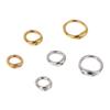 20Pcs Stainless Steel Clasps For Beading Supplies 5 6 8 Mm Necklace End Connectors Hooks Jewelry Bracelet Making