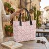 Christmas Pattern Tote Bag Large Capacity Shoulder Bag for Casual Daily Use