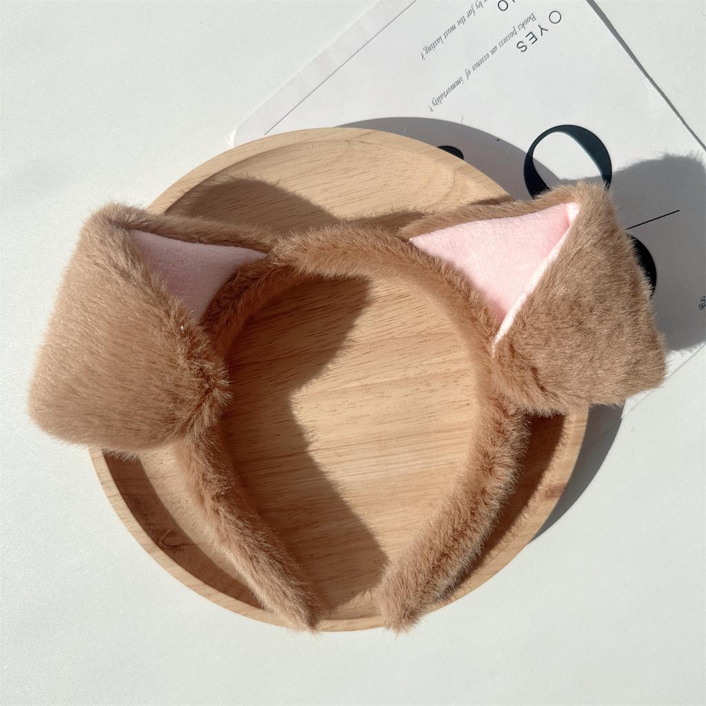 Dog Ears Hair Band Dalmatian Cute Puppy Hair Accessories Girl Party Costume Props