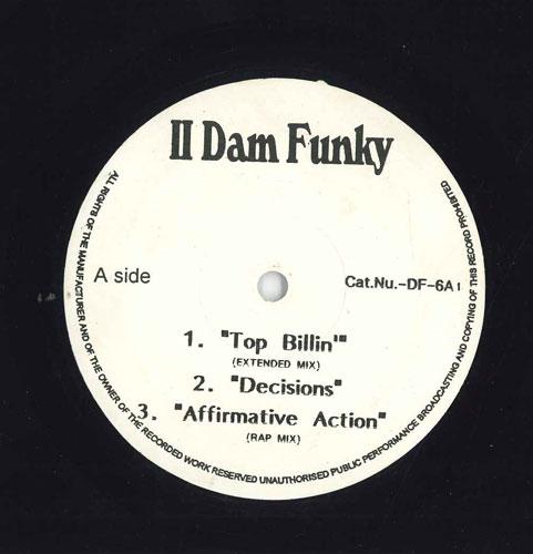 

12inch Record VARIOUS Ii Dam Funky 6 DF6A II DAM FUNKY Rap HipHopRB Used