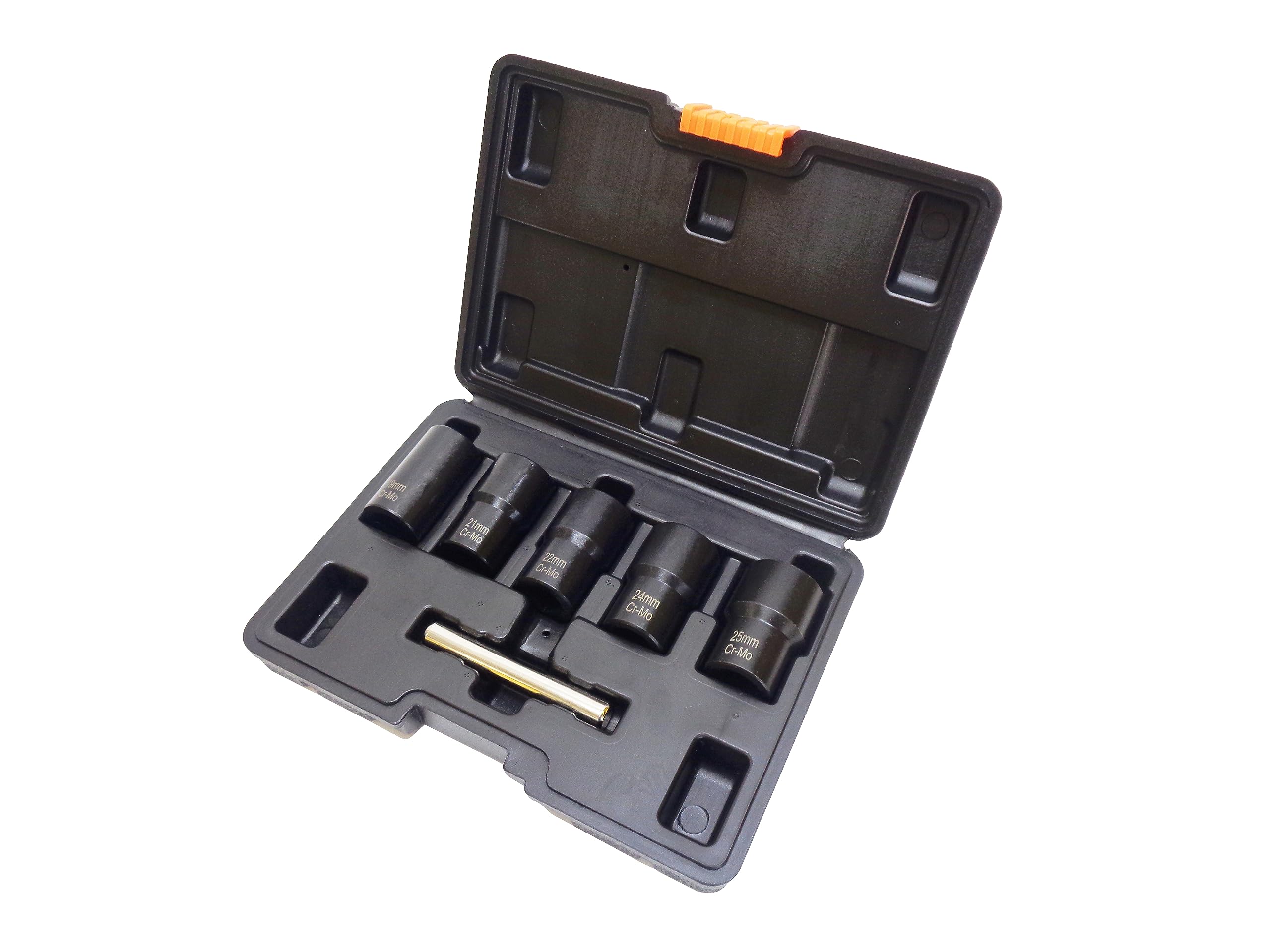 

Lock Nut Buster Wheel Lock Nut Removal Socket Set 19mm 21mm 22mm 24mm 25mm Twist Turbo Socket Lock Nut Removal Tool Impact Wrench Available