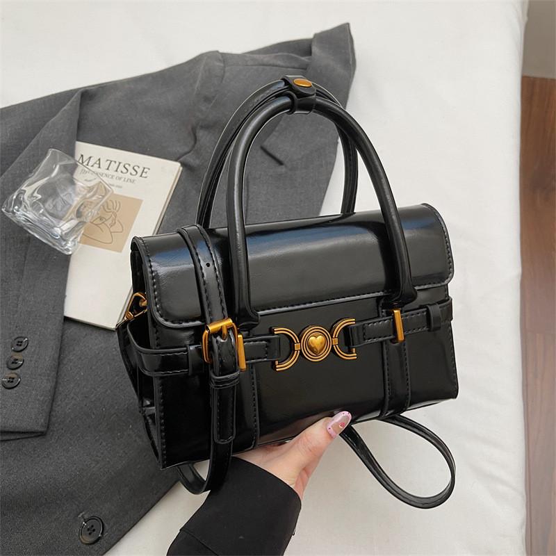 IELGY Fashion Retro One-Shoulder Messenger Small Square Bag Portable