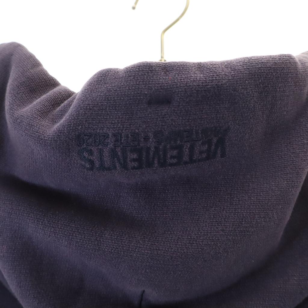 VETEMENTS Long sleeve Barcode Patch Sweatshirts M Navy pullover unisex Men's Used