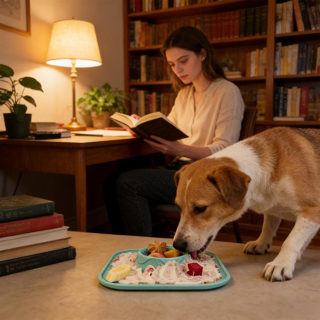 Tapete de Lamber para Cães Silicone Formato Vulcão Antiderrapante Alimentador Quebra-cabeça Tapete de Lamber Com Ventosa Para Cães e Gatos Para Filhotes Gatinhos Animal de Estimação