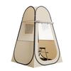Pop up Sports Tent, 1.2x1.2 m Clear Bubble Tent for 1 Person, Waterproof Outdoor Pod with Floor Mat & Top Cover, Garden Igloo Dome Tents Camping