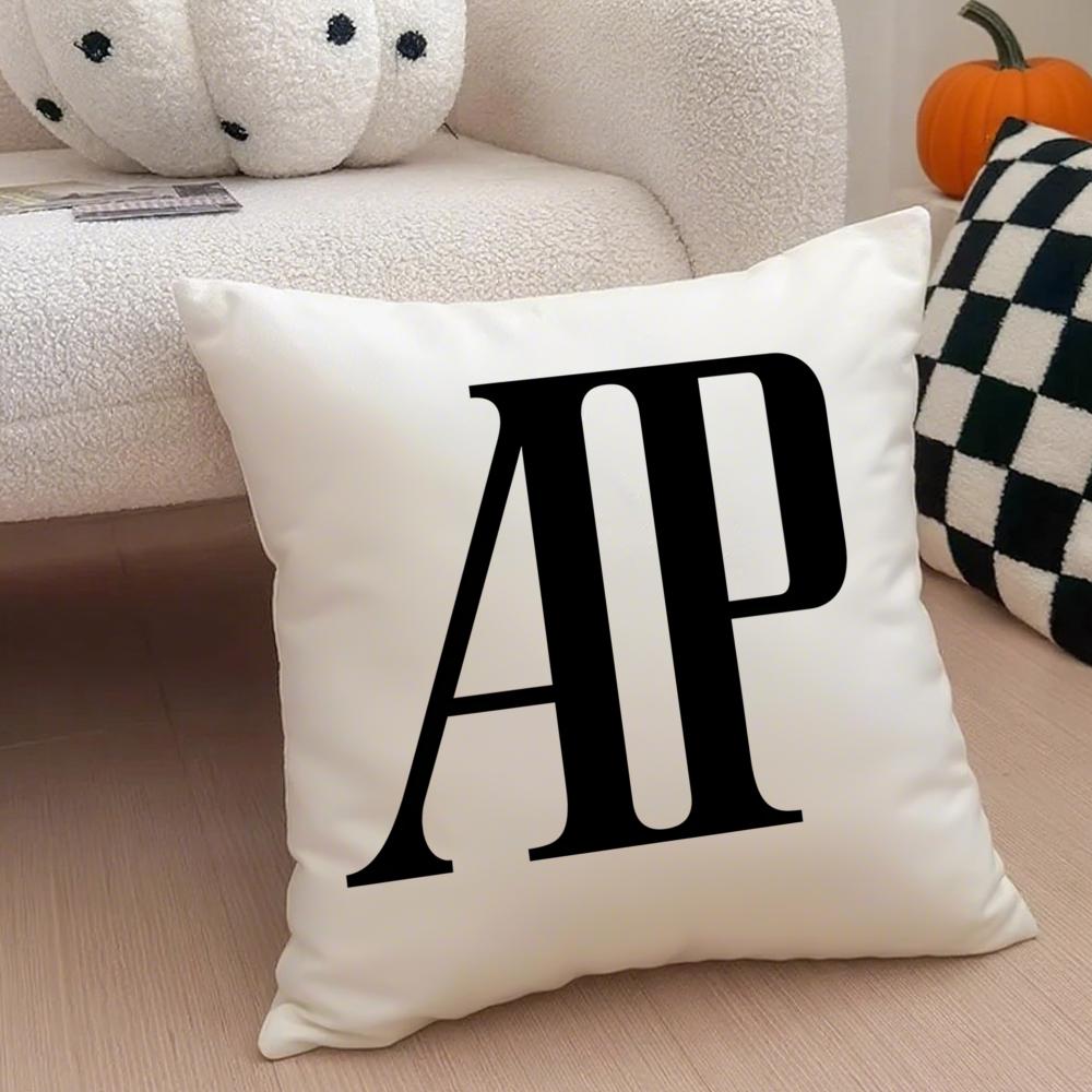 A-Audemars Fashion P-Piguets Cushion Cover Anti-Dustmite Pillowcase Invisible Zipper Silky Short Plush Sofa Cushion Cover