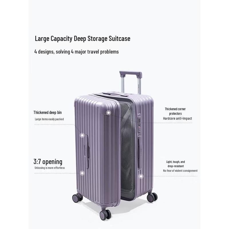 OIWAS OCX6783 Split-Opening Travel Luggage