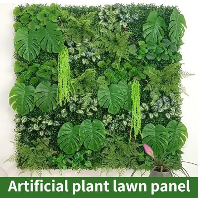 Home Decoration Artificial Plant Lawn Grass Fake Decorative Wall Plant Garden UV Protection Outdoor Interior Decoration