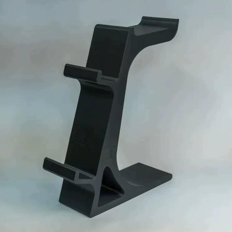 3-In-1 Controller Stand For Desk With Headset Holder Gaming Organizer For 2 Gamepads & 1 Headphone Non-Charging Desktop Dock