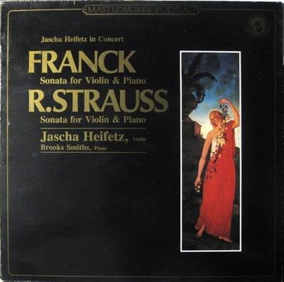 LP Record CSAR FRANCK  RICHARD STRAUSS  JA  Sonata For Violin  Piano Sonata F MP39550 CBS Masterworks 1984 Europe Classical Used